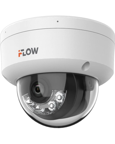F-IC-2482C2MS(4мм). Бюджетная IP-видеокамера купольная. i-FLOW в Кызыле
