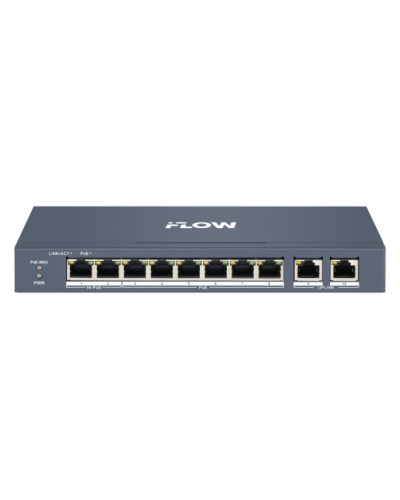 F-SW-EM410HPOE-VM. Коммутатор с POE. i-FLOW в Кызыле
