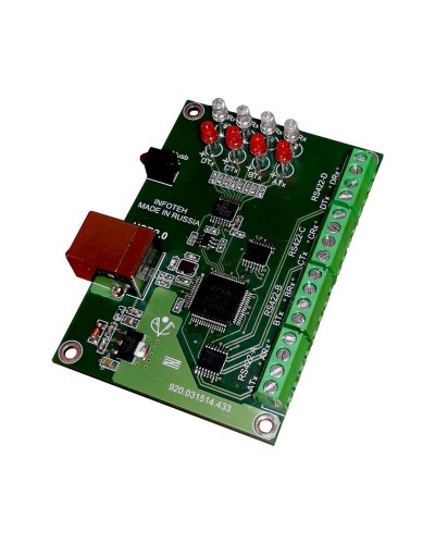 AVT-USB/4RS422. Промышленный преобразователь USB в RS-422. Инфотех в Кызыле