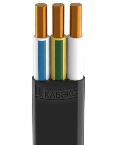 ВВГ-Пнг(А)-LS 3х4 ОК (N PE) 0,66кВ Кабэкс (ТХМ00070641). Кабель силовой, не распространяющий горение, не содержащих галогенов. Кабэкс в Кызыле