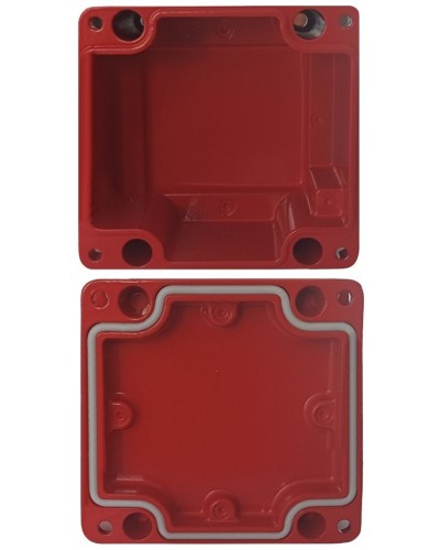 МКС Мороз, глухая, IP66/IP68, красный. Коробка коммутационная металлическая. Магнито-Контакт в Кызыле