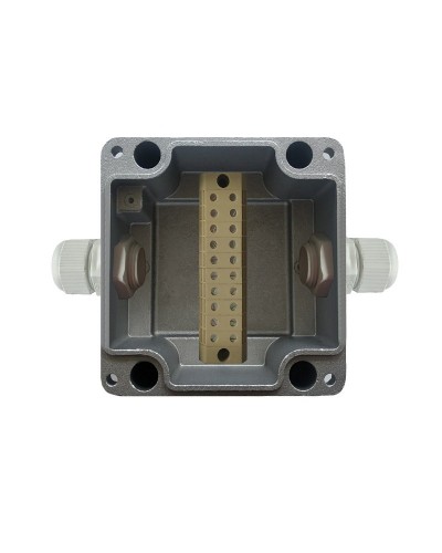 МКС Мороз, 2ВК, с датчиком вскрытия корпуса (тампером), IP66/IP68. Коробка коммутационная металлическая. Магнито-Контакт в Кызыле