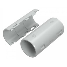 Муфта разборная D32 атмосферостойкая серая (PR13.0412). Муфта разборная. Промрукав