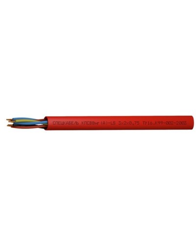 КПСВВнг(А)-LS 3х2х1,5 (Спецкабель). Кабель симметричный для систем сигнализации и управления, групповой прокладки, с пониженным дымо- и газовыделением. Спецкабель в Кызыле