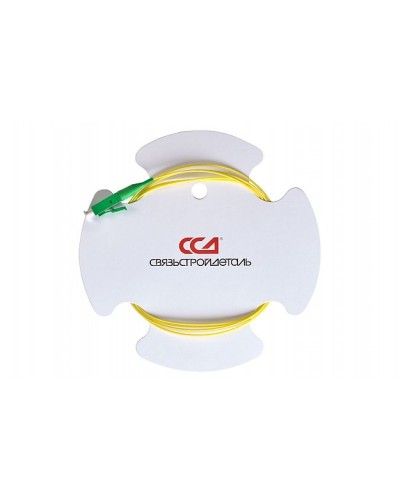 ШОС-SM/0.9 мм-LC/APC-p/t -1.0м (130201-03690). Пигтейл оптический. ССД (Связьстройдеталь) в Кызыле