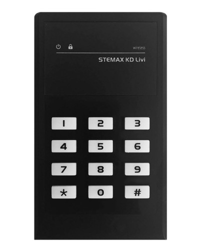 STEMAX KD Livi (черный). Беспроводная кнопочная кодовая панель. Стелс НПП в Кызыле